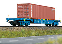 076-M47136 - H0 - Container-Tragwagen Bauart Sgnss